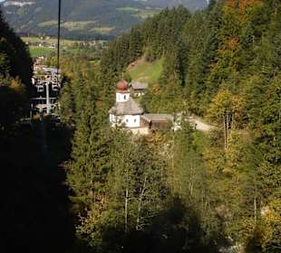 Gondel auf dem Weg zum Hexenwasser