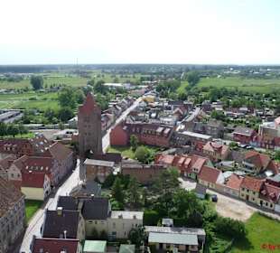 Blick über die Vinetastadt Barth