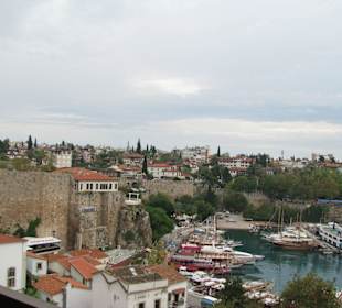 Über der Altstadt von Antalya