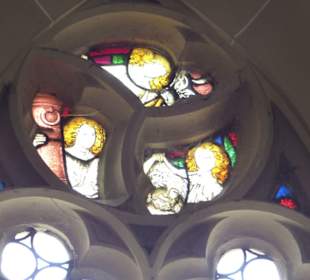 Fenstermalerei bis unters Dach