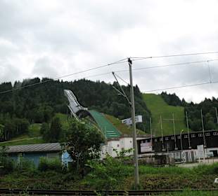 Olympiaschanze im Juni 2009 