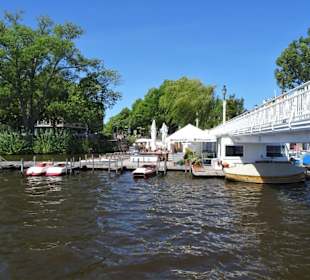 Seebrücke an der Außenalster