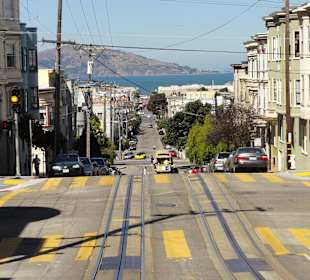 Ausblick aus einem Cabel Car