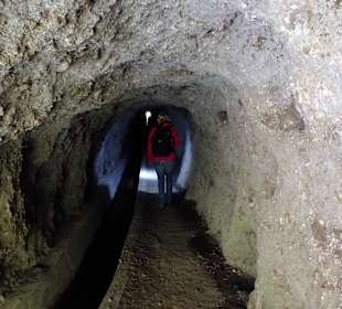 Der Tunnel ist ganz gut zu laufen