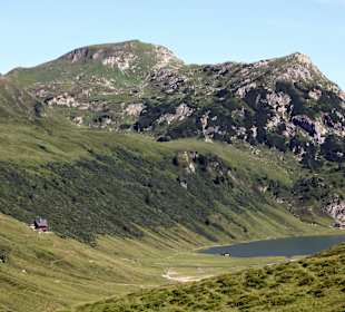 Hütte beim nahegelegenen Tappenkarsee