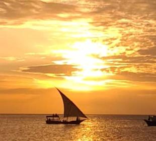 Sonnenuntergang in Kiwengwa