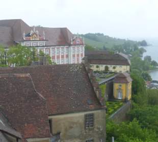 Burg Meersburg: Blick zum Neuen Schloss 