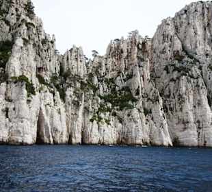 Impressionen von der Bootsfahrt durch die Calanque