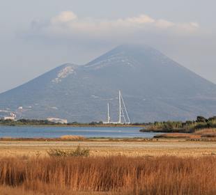 Andere Seite der Voidokilia Bucht/Naturreservart