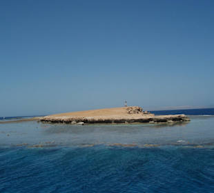 Insel mit Riff