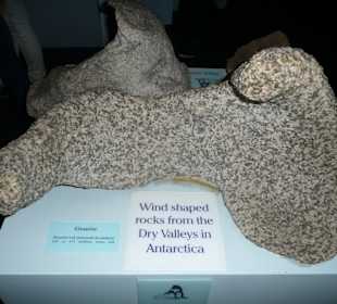 Steine aus der Antarktis
