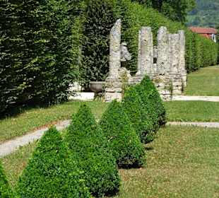 Im Garten von Schloss Veitshöchheim