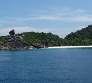 Strand auf Similan Insel Nr?