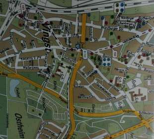 Stadtplan des Viertels