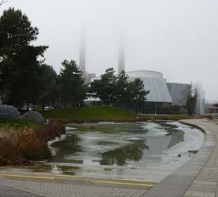 Winter in der Autostadt