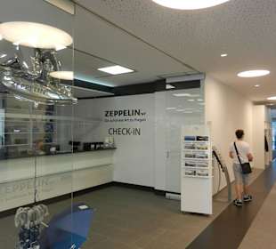 Zeppelinflug - Check In