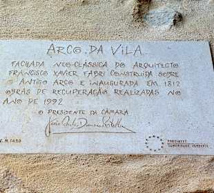 Torbogen Arco da Vila