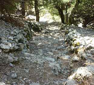 Wanderung durch die Imbros Schlucht