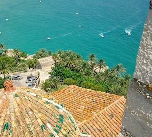 Vue du château de Peniscola