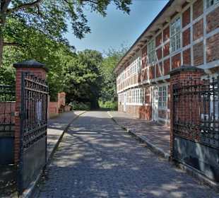 Zugang zum Schlossgarten Schloss Ritzebüttel