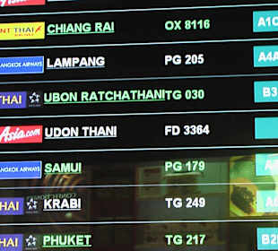 Aktuelle Abflug Gates 