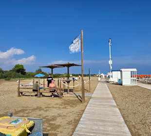 Weg zum Pluto Strand