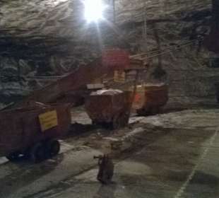Im Erlebnisbergwerk Merkers