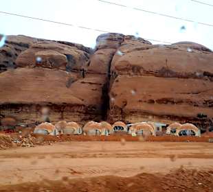 Wüstenlandschaft Wadi Rum