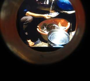 Fotoplastikon Blick durch die „Brille“