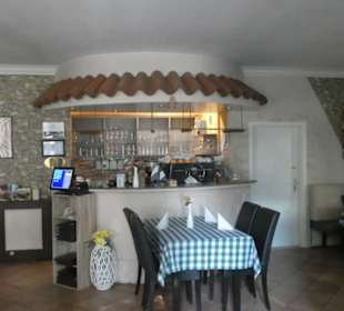 Blick in die Innenräume der Pizzeria Sicilia