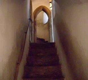 Aufstieg in den Matthäusturm