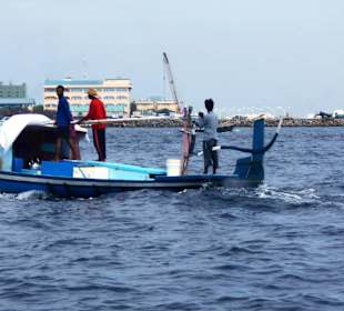 Fahrt zur Insel Vadoo