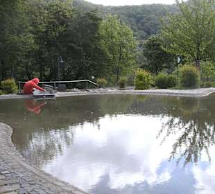 Wasserspielplatz bei der Edertalsper