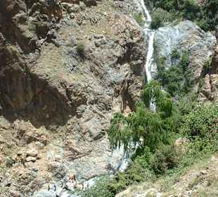 Wasserfall im Tal von Ourika