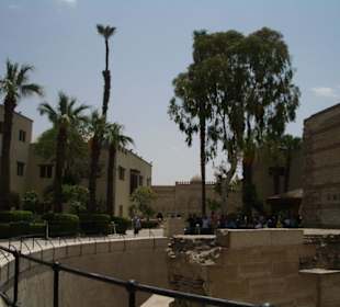Aussenbereich des Koptischen Museums