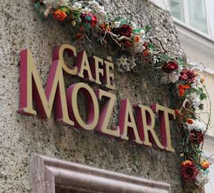 Salzburg, Getreidegasse 22: Café Mozart