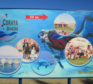 Tauchschule im Madinat Coraya