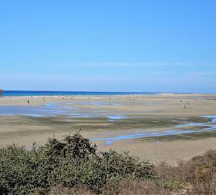 Spaziergang an der Playa Barca