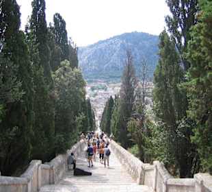 Die Treppe von Pollensa