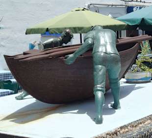 El Cotillo Skulpturen im Fischerort