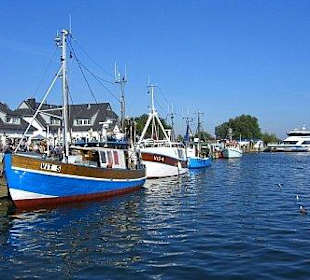 Fischerboote in Vitte