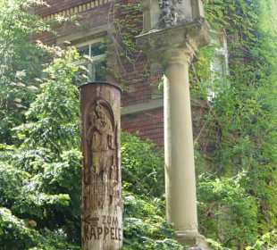 Zugang zum Treppenaufgang zum Käppele
