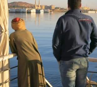 Luxor-Assuan auf Dahabeya: Kapitän und Reiseleiter