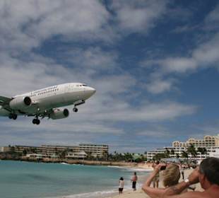 Überflieger auf St.Maarten
