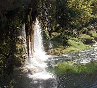 An den Oberen Düden Wasserfällen