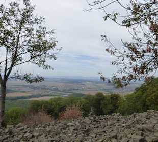 Ausblick vom Kleinen Gleichberg