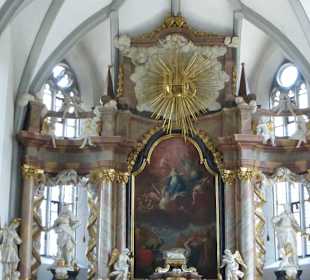 Besichtigung der kath. Kirche Mariä Himmelfahrt