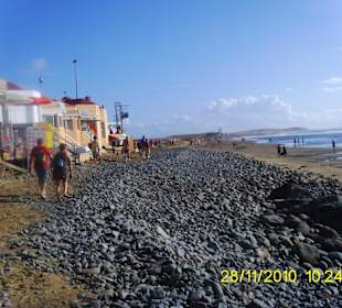 Strandsituation Maspalomas Gran Canaria