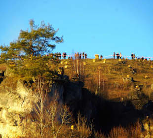 Zuschauer kommen schon