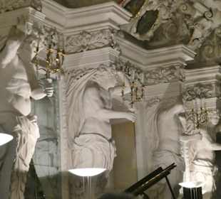 Bei einem Konzert im Riesensaal Schloss Ehrenburg